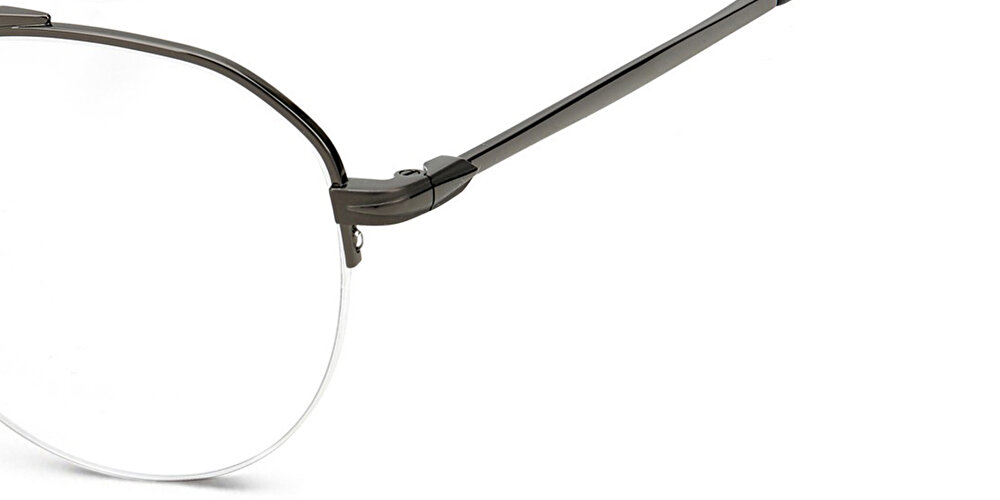 ديفيد بيكهام نظارة طبية دائرية بنصف إطار