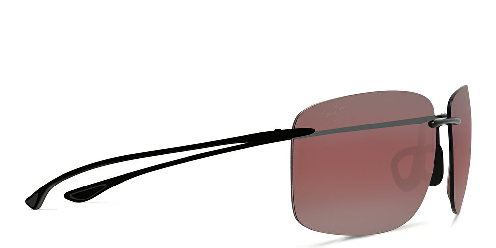 Maui Jim Hema R443 Unisex Rimless Rectangle Sunglasses