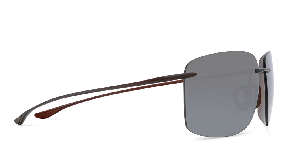 ماوي جيم هيما H443 نظارة شمسية مستطيلة بدون إطار للجنسين