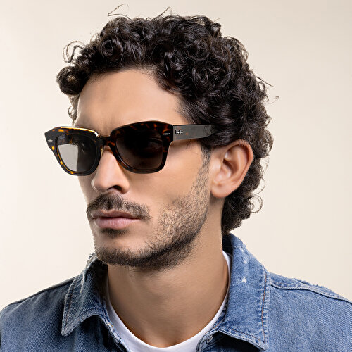 Ray-Ban State Street Unisex Square Sunglasses
