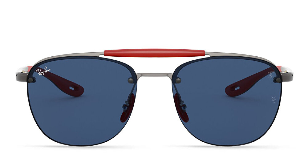 Ray-Ban Half Rim Square Sunglasses