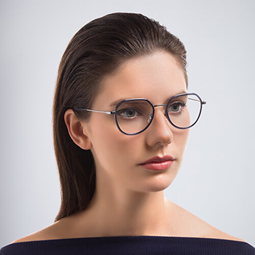 EYE'M TRUE نظارة طبية دائرية للجنسين