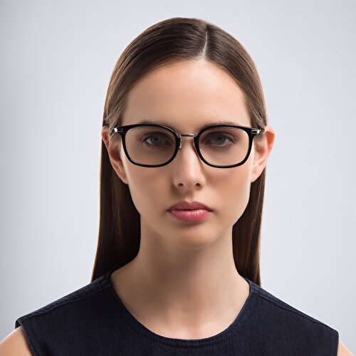 EYE'M TRUE Unisex Square Eyeglasses