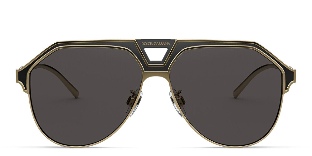 DOLCE & GABBANA Wide Aviator Sunglasses