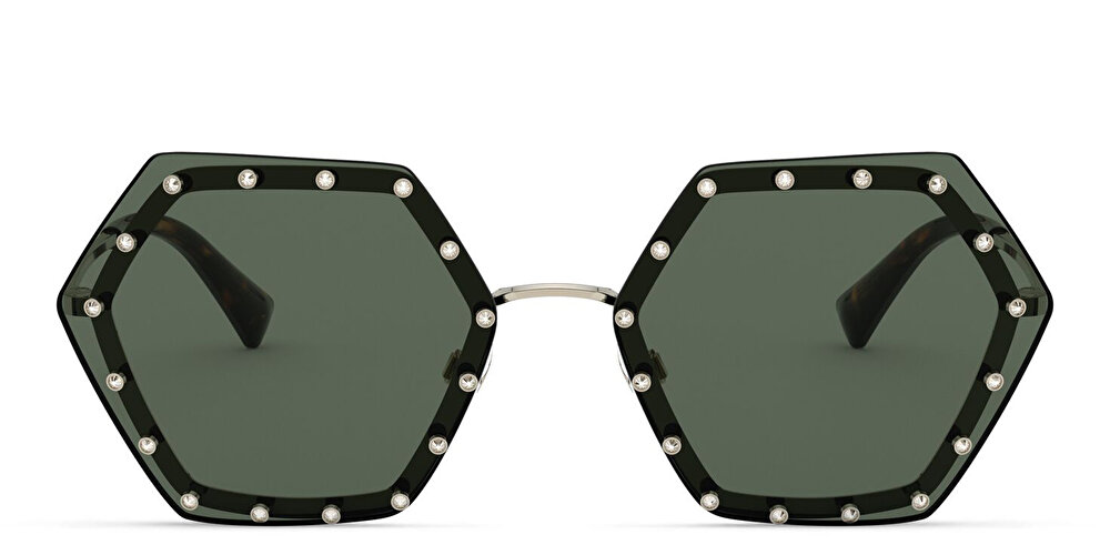 VALENTINO Irregular Sunglasses