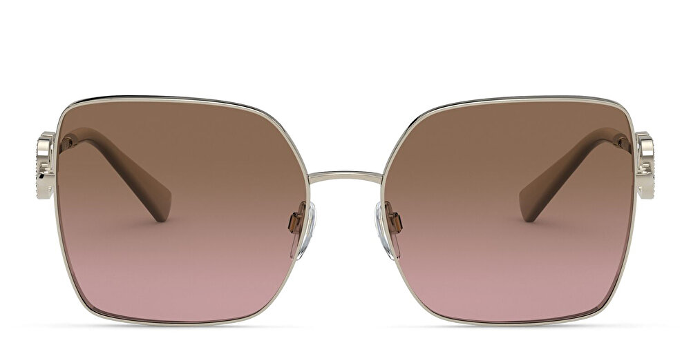 VALENTINO Wide Square Sunglasses