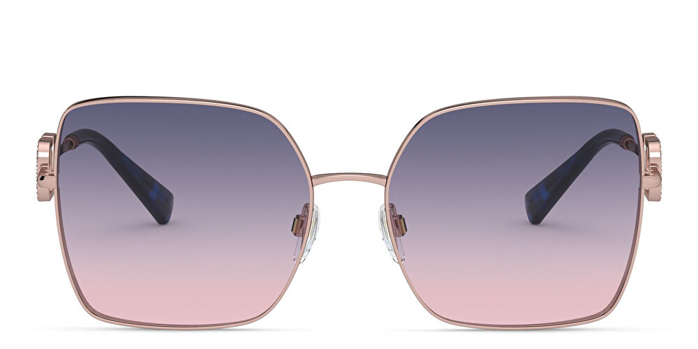 VALENTINO Wide Square Sunglasses