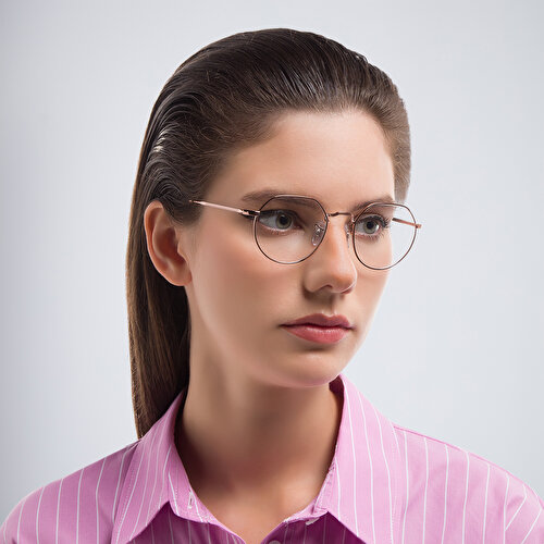 Ray-Ban Unisex Irregular Eyeglasses