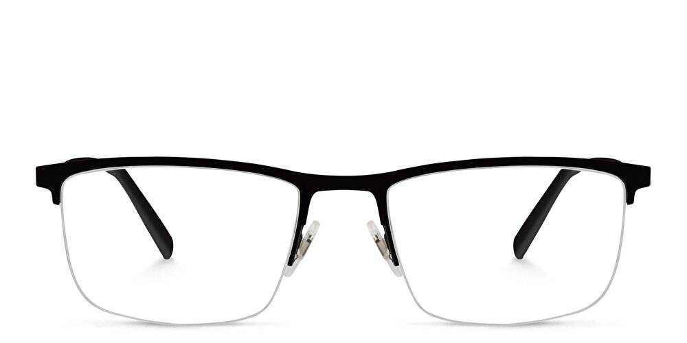 EYE'M FORWARD Half Rim Rectangle Eyeglasses
