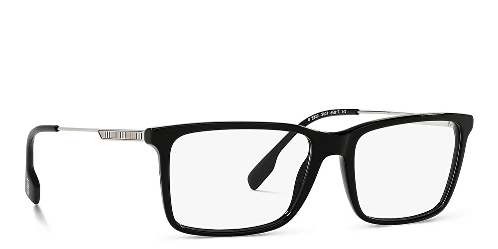 BURBERRY Wide Rectangle Eyeglasses