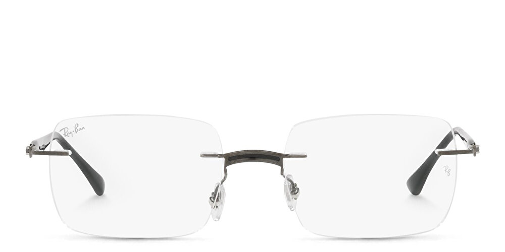 Ray-Ban Unisex Rimless Rectangle Eyeglasses