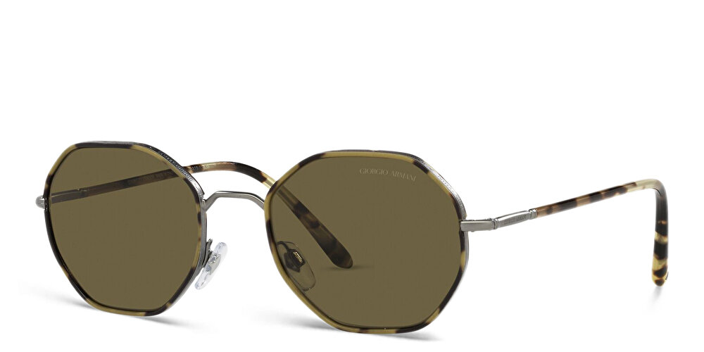 جورجو أرماني نظارة شمسية بتصميم غير منتظم