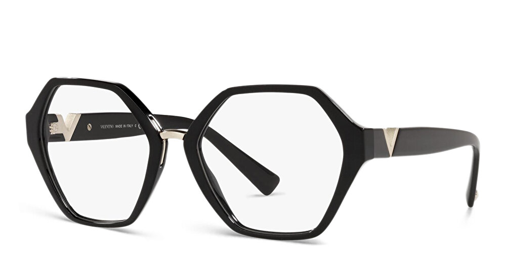 VALENTINO Wide Irregular Eyeglasses