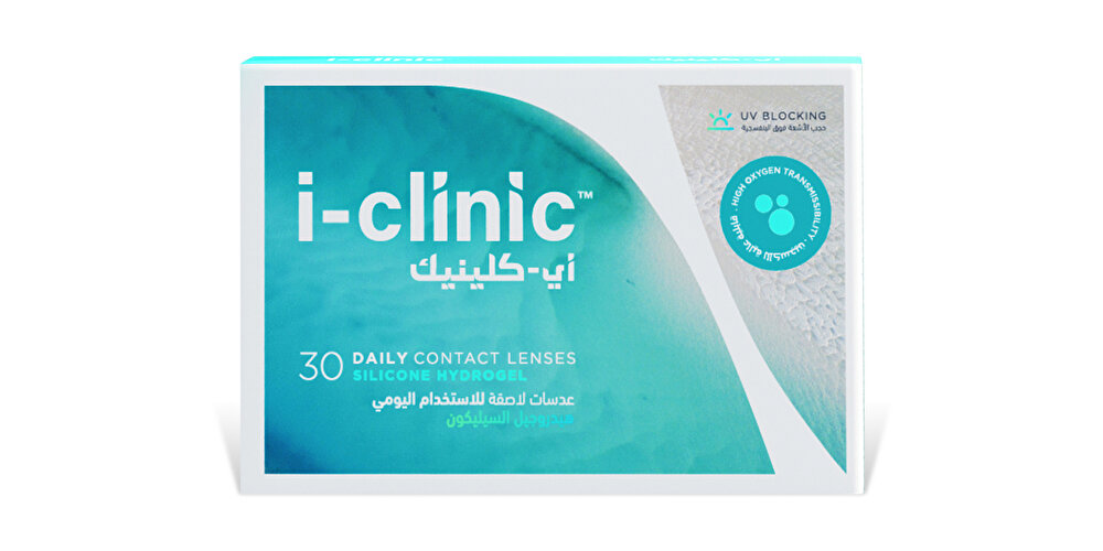 i-clinic Daily Pack/30 Clear Contact Lenses