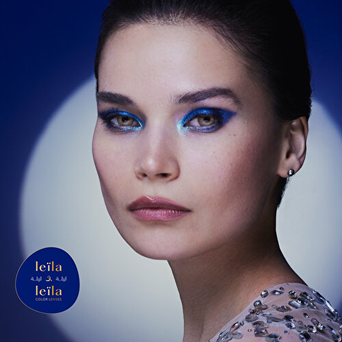 LEILA & LEILA Monthly Color Contact Lenses-Pack of 2 