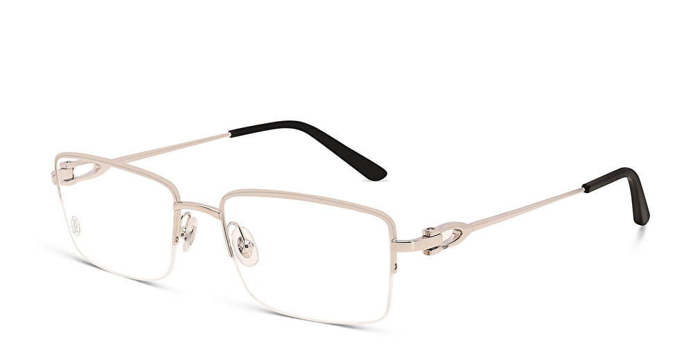 كارتييه نظارات طبية سينياتور سي دو كارتييه واسعة بنصف إطار