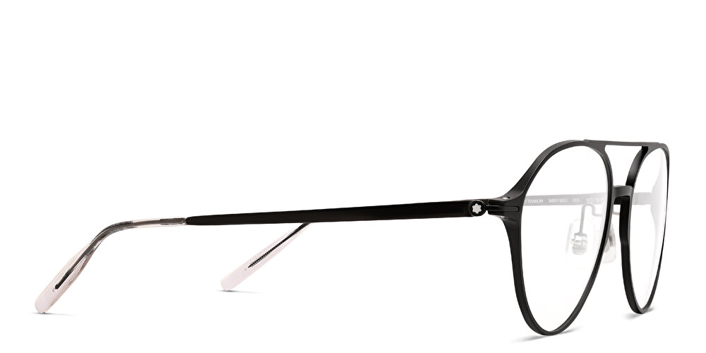 مونت بلانك نظارة طبية بإطار أفياتور واسع