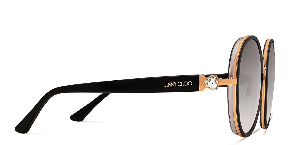 JIMMY CHOO Round Sunglasses