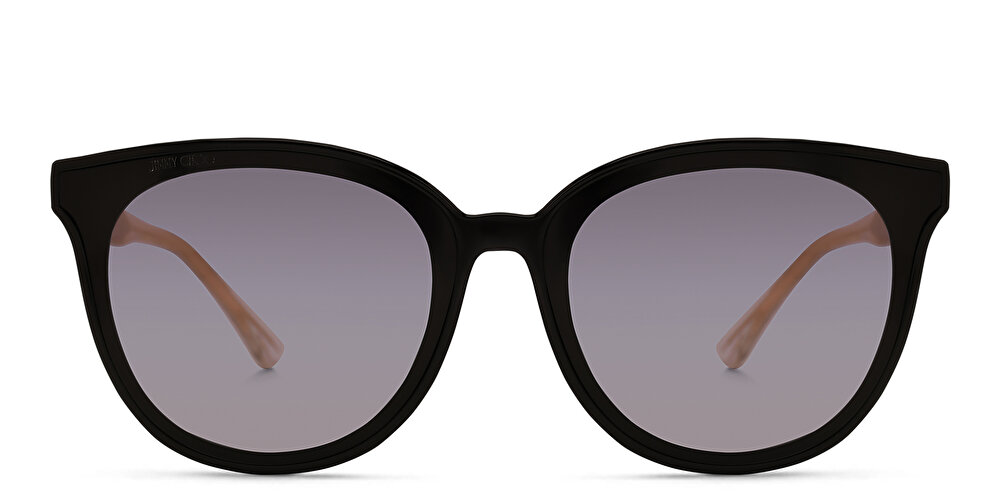 جيمي تشو جيمي/جي/أس كي نظارات شمسية بإطار كات آي واسع