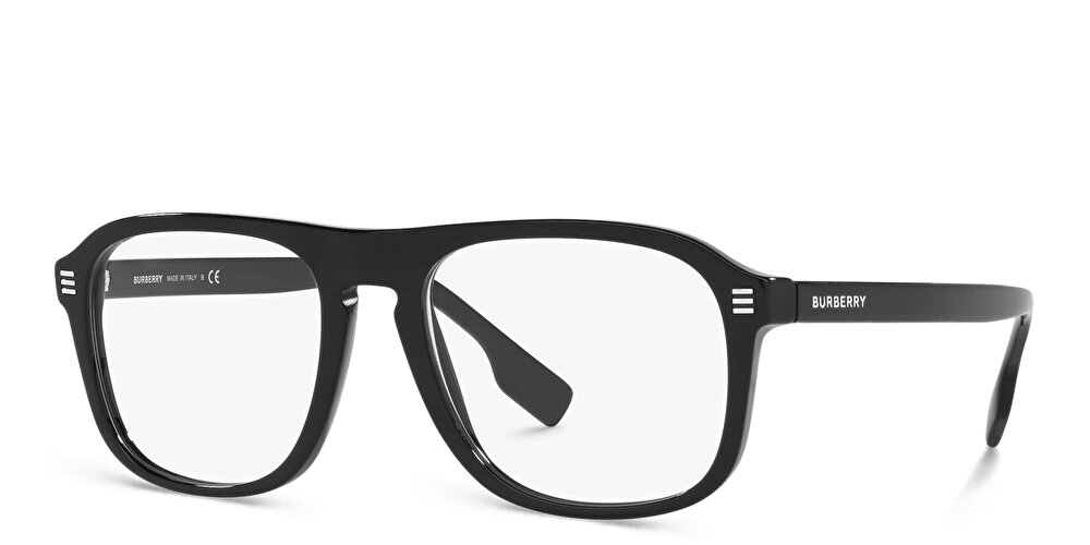 BURBERRY Wide Rectangle Eyeglasses