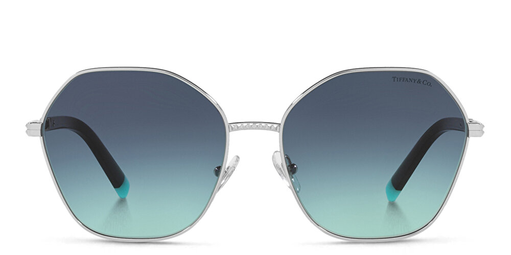 TIFFANY Oversized Irregular Sunglasses
