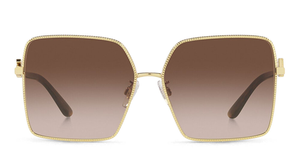 DOLCE & GABBANA Oversized Wide Square Sunglasses