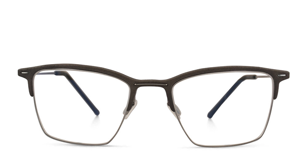 MONOGRAM Half Rim Square Eyeglasses