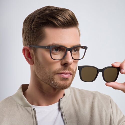 EYE'M INSPIRED Square Eyeglasses