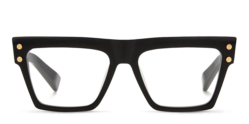 BALMAIN B-V Unisex Square Eyeglasses