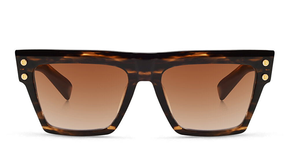 BALMAIN B-V Unisex Square Sunglasses