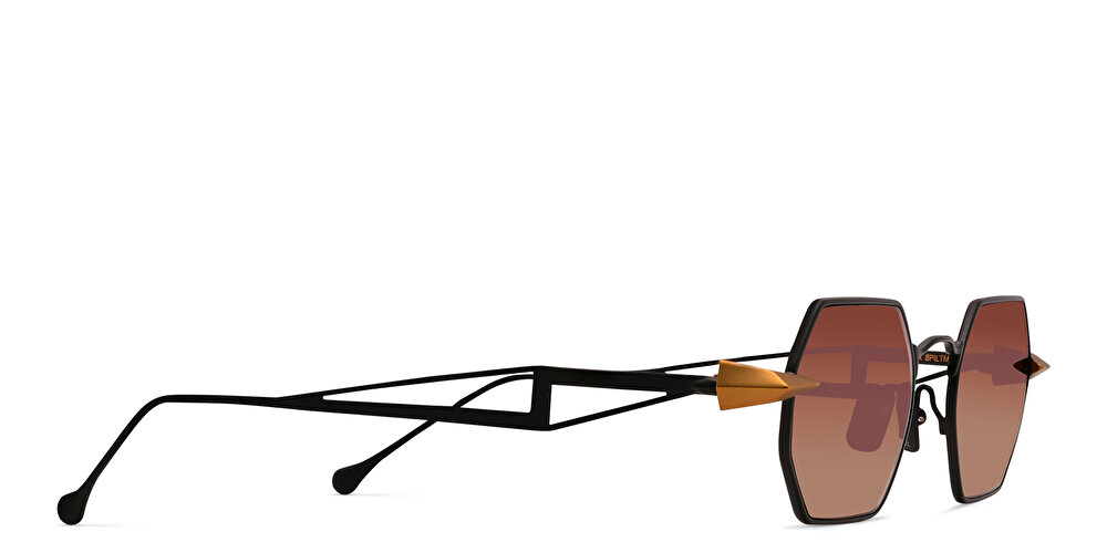 SPILTMILK Hermes Unisex Irregular Sunglasses