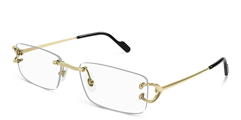 Cartier Signature 'C'de Cartier Rimless Eyeglasses