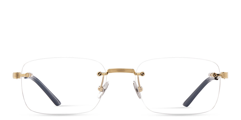 Cartier Signature 'C'de Cartier Wide Rimless Eyeglasses