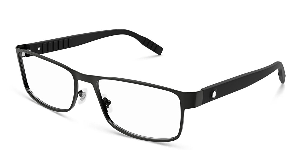 مونت بلانك نظارات طبية مستطيلة واسعة العدسات
