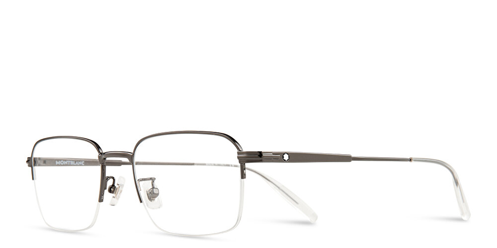 MONTBLANC Half-Rim Rectangle Eyeglasses