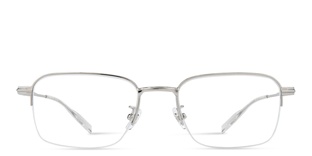 مونت بلانك نظارات طبية مستطيلة بنصف إطار