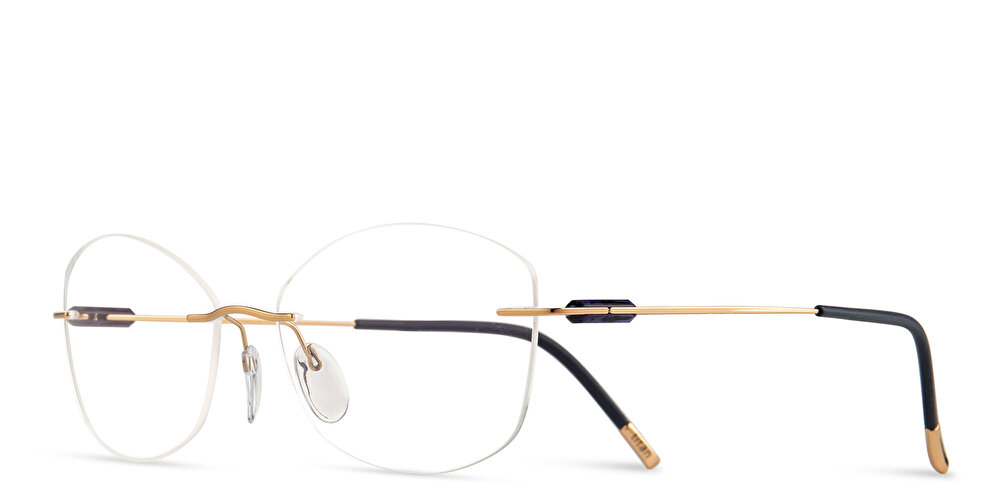Silhouette Rimless Irregular Eyeglasses