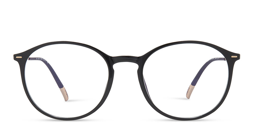 Silhouette Unisex Round Eyeglasses