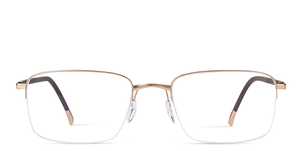 Silhouette Half-Rim Rectangle Eyeglasses
