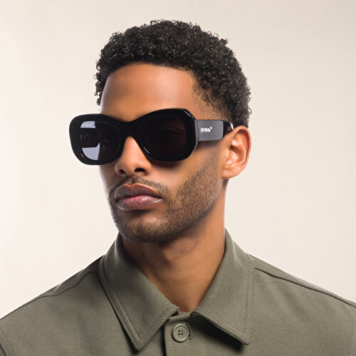 أوف وايت نظارات شمسية دائرية للجنسين