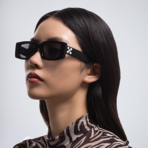 أوف وايت نظارات شمسية مستطيلة للجنسين