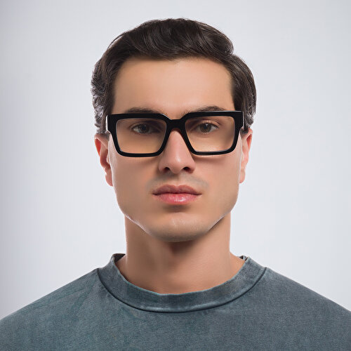 OFF WHITE Unisex Square Eyeglasses