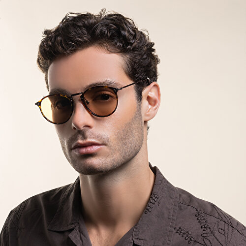 GIORGIO ARMANI Round Sunglasses