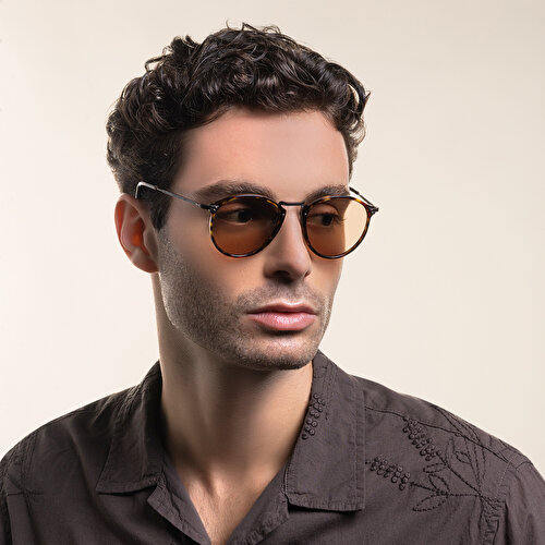 GIORGIO ARMANI Round Sunglasses