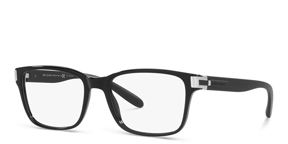 BVLGARI Wide Rectangle Eyeglasses