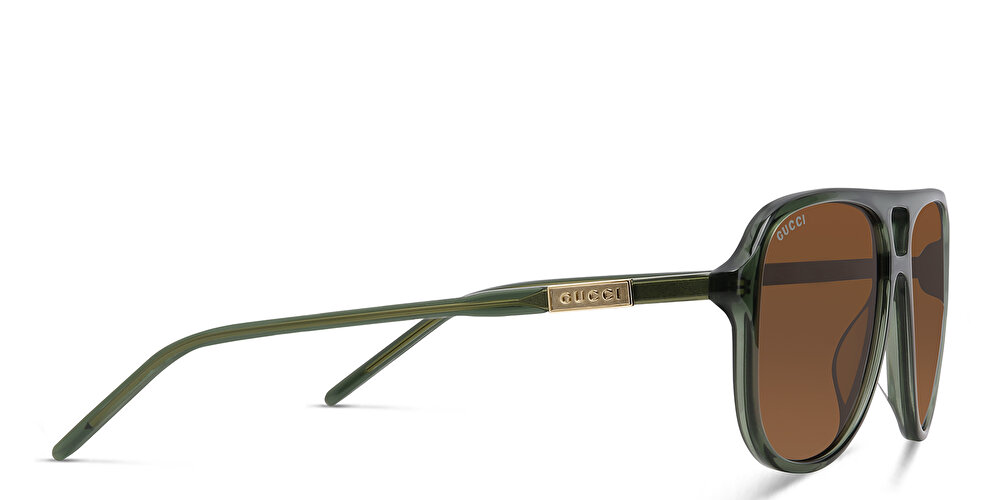 غوتشي نظارة شمسية بإطار أفياتور