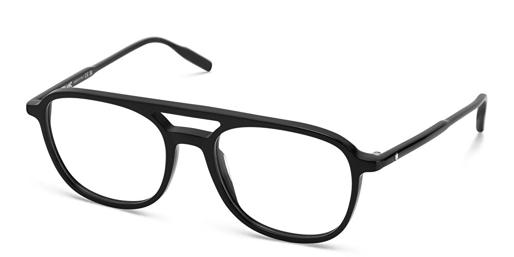 مونت بلانك نظارة طبية بإطار أفياتور واسعة