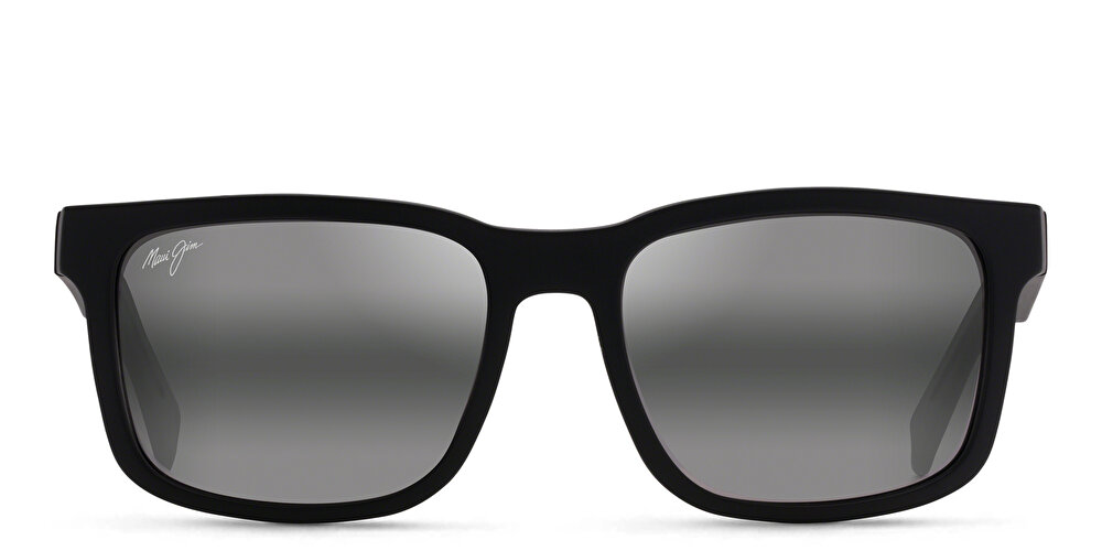 ماوي جيم نظارة شمسية ستون شاك بإطار مربع للجنسين