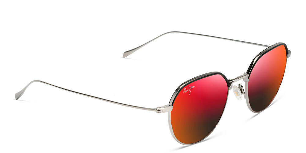 ماوي جيم نظارة شمسية آيلاند آيز بإطار دائري للجنسين