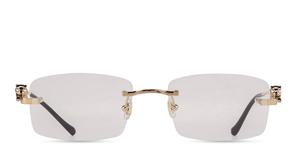 Cartier Rimless Rectangle Eyeglasses